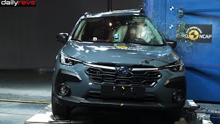 2024 Subaru Crosstrek  ⭐⭐⭐⭐⭐  Euro NCAP  Crash Test [upl. by Ayotaj]