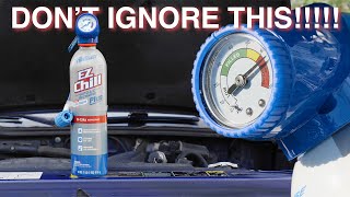 EZ Chill Auto AC Recharge Plus  Almost How to Refill Your 2003 Ford Ranger AC Refrigerant [upl. by Leksehcey]