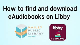 How to find Audiobooks in the Libby app [upl. by Eednar583]