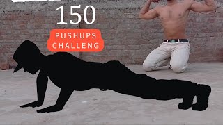 150 pushup challenge full body pumped mr yaseen fitness [upl. by Atiz]