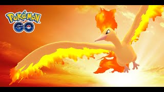 Playing Pokémon GO Moltres Raid Hour [upl. by Yejus]