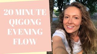 20 Minute Qigong Evening Routine  Easy Qigong Exercises To Relax Before Bed [upl. by Yelekreb]