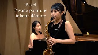 M Ravel  Pavane pour une infante défunte Alto Saxophone 라벨 파반느 Rui Ozawa Jiwon Jang 장지원 [upl. by Tj]