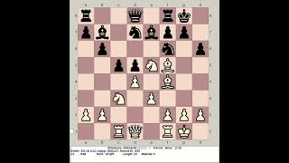 Shimanov Aleksandr vs Kavcic Janez  EU Chess U12 2004 Urgup Turkey [upl. by Peterec724]