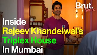 Inside Rajeev Khandelwal’s Triplex House In Mumbai  Brut Sauce [upl. by Con]