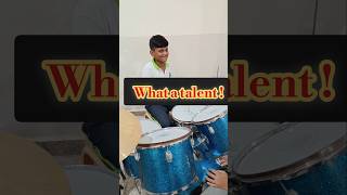 What a talent  Drum beat  How to play drum [upl. by Mcdowell]