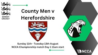 Dorset Men v Herefordshire  NCCA Championship match Day 1 [upl. by Sollie928]