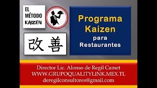 programa kaizen para Restaurantes [upl. by Bilat]