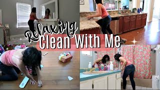 CLEAN WITH ME 2019  RELAXING SPEED CLEANING MOTIVATION  SAHM CLEANING ROUTINE [upl. by Vod186]