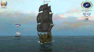 Age Of Pirates COAS Black Pearl and Flying Dutchman modswmv [upl. by Inal750]