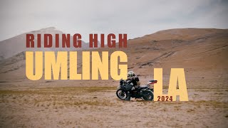 RIDING HIGH UMLING LA  WORLDS HIGHEST MOTORABLE ROAD TEAM BIIKCOLOKAL [upl. by Hanafee]