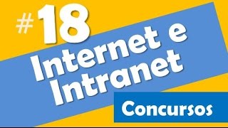 Internet e intranet concursos  18  Informática [upl. by Enortna340]