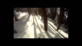 Ski  Les Carroz dArâches  Freeride Magic Forest [upl. by Nnyladnarb]