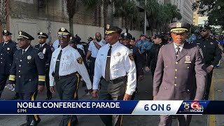 NOBLE conference parade held in New Orleans [upl. by Enawd368]