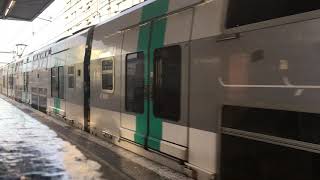 RER A  Départ d’un MI09 TAXE en Gare de BoissySaintLéger [upl. by Hiasi]