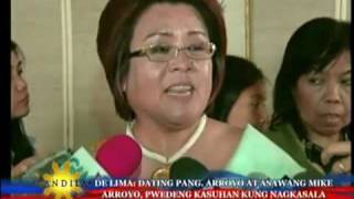 De Lima Arroyo now has limited immunity [upl. by Assiralk]