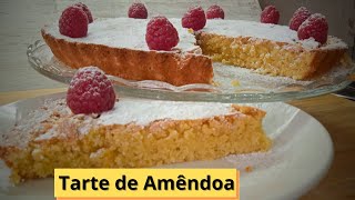 Surpreendase com a Melhor Tarte de Amêndoa Sem Glúten  Receita Portuguesa [upl. by Schaper]