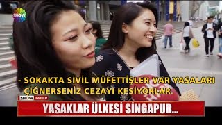 Yasaklar ülkesi Singapur [upl. by Annahsirhc]