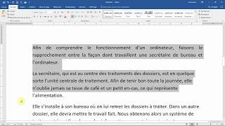 Comment SÉLECTIONNER rapidement du TEXTE  Cours WORD en vidéo [upl. by Keegan]