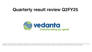 Vedanta Limited Q2FY25 [upl. by Lleira23]