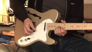 Fender Telecaster with Barfuss Pickups [upl. by Ahsielat]