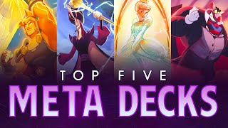 Lorcana Top 5 Meta Decks Feb 2024 [upl. by Uy]