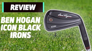 Ben Hogan Icon Black Irons Review  The BEST £ For £ Iron Set in 2020  Golfmagiccom [upl. by Baten]