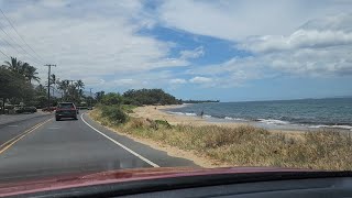 South Kihei Rd Kihei Hawaii dash cam view [upl. by Aicilyhp762]