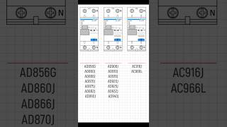 Диф Автомат Hager AD  AC Microsoft Visio Models Free Download [upl. by Oniliuqnart]