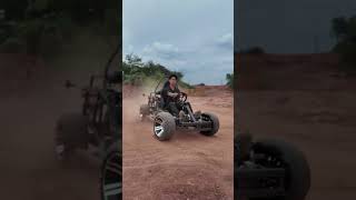 Ameitta New 200cc Engine Powered GoKart Prototype in test Drive ameitta atv gokart offroad sxs [upl. by Robbie]