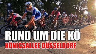 Rund um die Kö 2021  50 Edition des Düsseldorfer RadsportEvents [upl. by Anrahs]