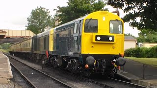 Gloucestershire Warwickshire Railway Diesel Gala 2024 part 1 [upl. by Ayikur153]