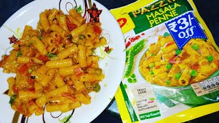 How to make Maggi pazzta masala penne Pasta recipe Maggi recipe [upl. by Heppman871]