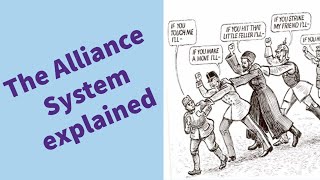 The Alliance System explained WWI  History GCSE [upl. by Legim]