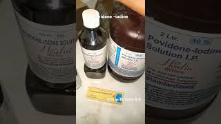 Povidone  iodine Uses in Hindi mediinformer [upl. by Bloxberg]