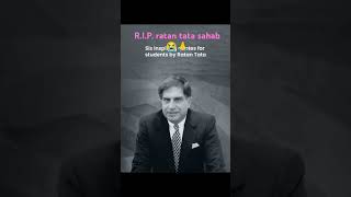 Rip ratan tata the great ratan tata shorts tata [upl. by Enicar]