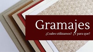 ¿QUE GRAMAJE UTILIZAR EN CARTONES CARTULINAS Y PAPELES  TIPS  LLUNA NOVA SCRAP [upl. by Tolman]