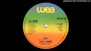 Carly SimonWhy Bernard Edwards amp Nile Rodgers Extended Version [upl. by Arjan]