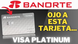 TARJETA BANORTE PLATINUM  ¿Qué tan BUENA ES💥 [upl. by Lieberman]