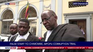 False start to Chimombe Mpofu corruption trial NewsPlus [upl. by Eniale826]