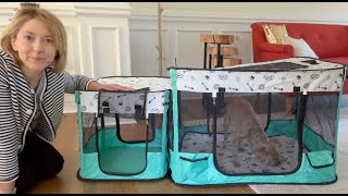 Perfect Portable Playpen for Pets on the Go [upl. by Sedruol289]