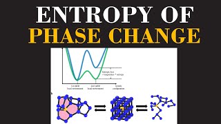 Entropy of Phase Change  Energy amp Disorder  Chemical Thermodynamics Explained  ChemClarity [upl. by Zaneski]