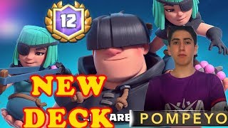 POMPEYO4 RASCAL NEW BAIT DECK in Clash Royale [upl. by Iliak]