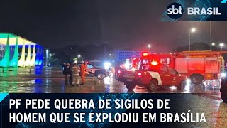 PF pede quebra de sigilo fiscal de responsável por atentado em Brasília  SBT Brasil 151124 [upl. by Digirb11]