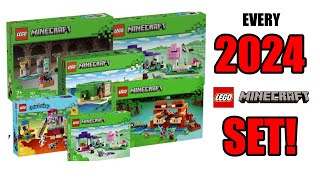 ALL NEW LEGO MINECRAFT 2024 SETS OFFICIALLY REVEALED [upl. by Ogeid]