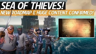 Sea Of Thieves News  New Content Roadmap Free DLC amp Content New Ships Locations Items amp More [upl. by Emmott]