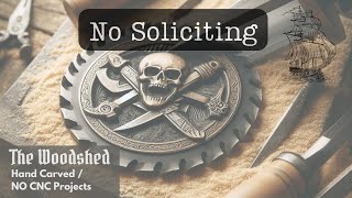 No Soliciting  Hand Carved  No CNC [upl. by Anol803]