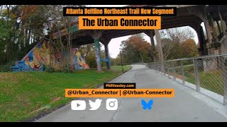 Atlanta Beltline Northeast Trail Extension  New Segment Ride Along [upl. by Secilu550]