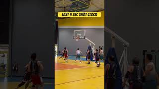 Last Second for An EpicThree Point Shot🏀🔥 shorts highlights basketball [upl. by Inavihs]