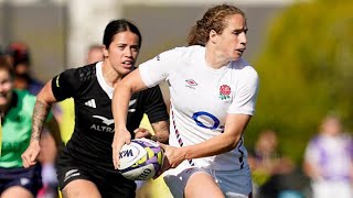 Englands Ruthless Victory Over New Zealand in Womens Rugby [upl. by Naiva]